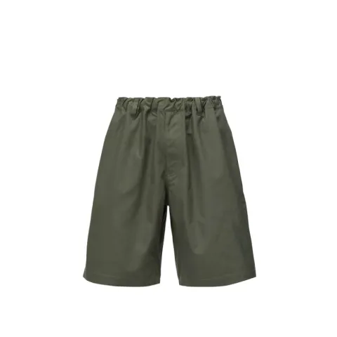 Onitsuka Tiger SS25 Casual Shorts Men's Dark Green