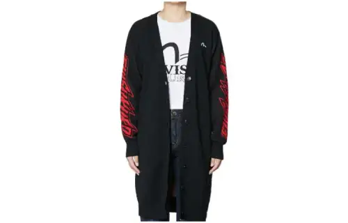 EVISU Loose Fit Knitwear Women's Black