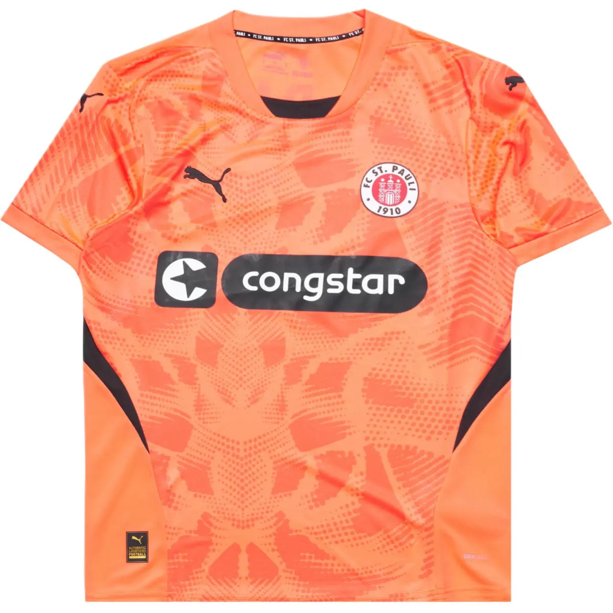 PUMA FC St. PauliDRYCELL FW24 GK Jersey Soccer Jersey Men's Orange