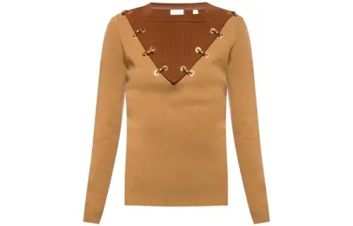 Burberry Sweaters Women's Umber Crew Neck Moderate Other