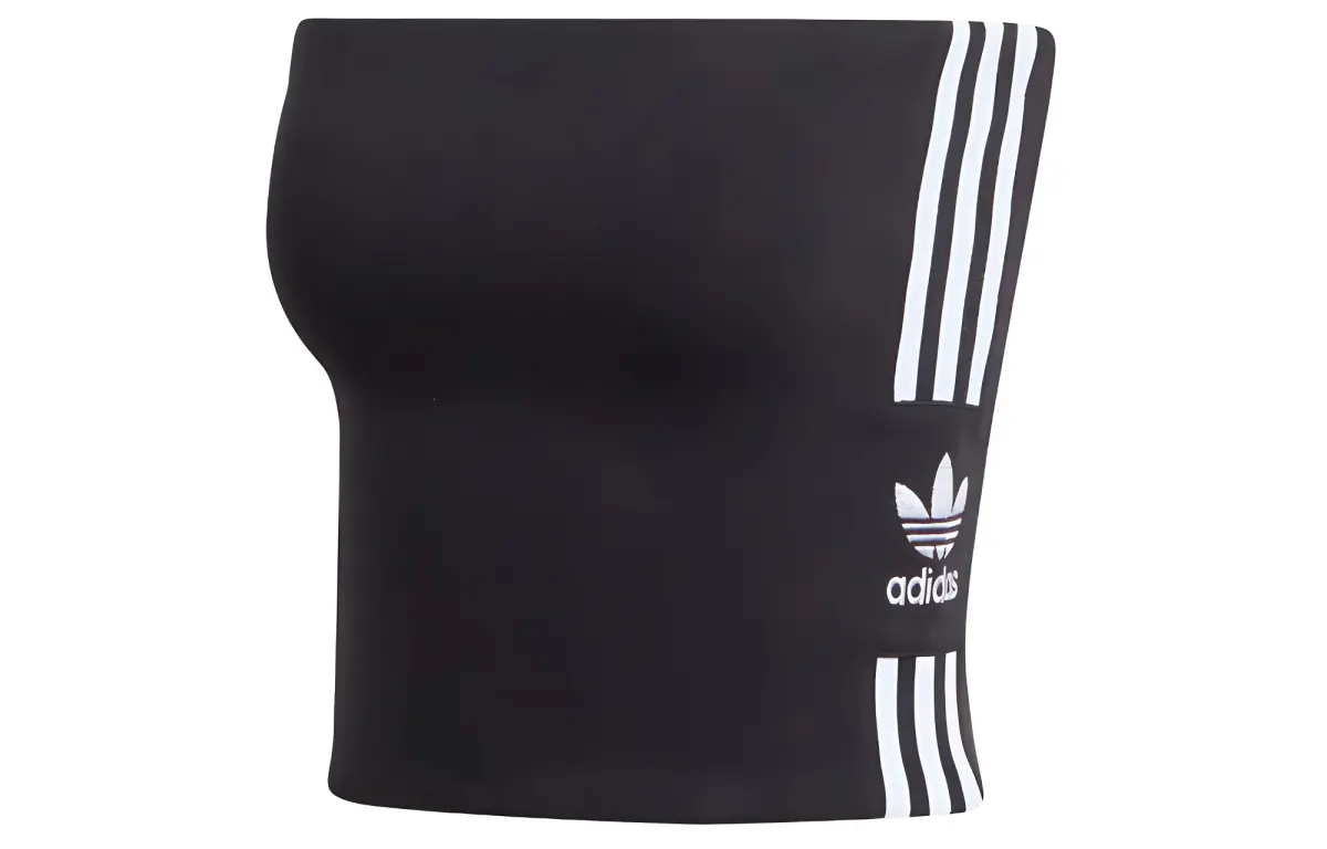 Adidas Originals Strapless Tops Women's Moderate Nipped-in Waist