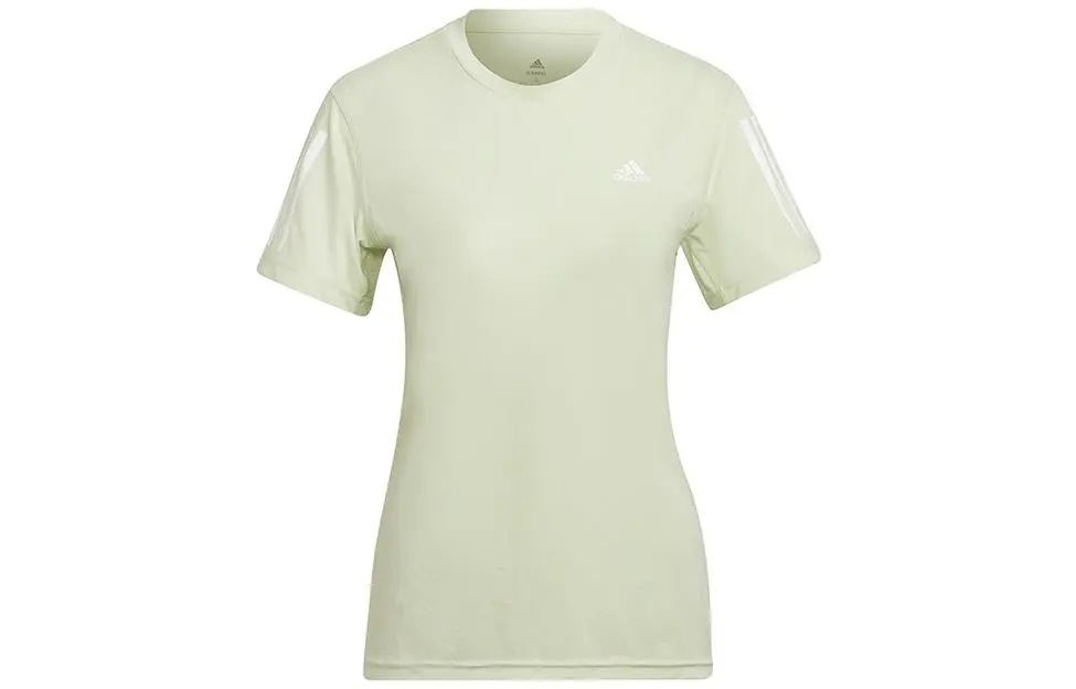 Adidas Set in Sleeve T Shirt Women's Lime Green