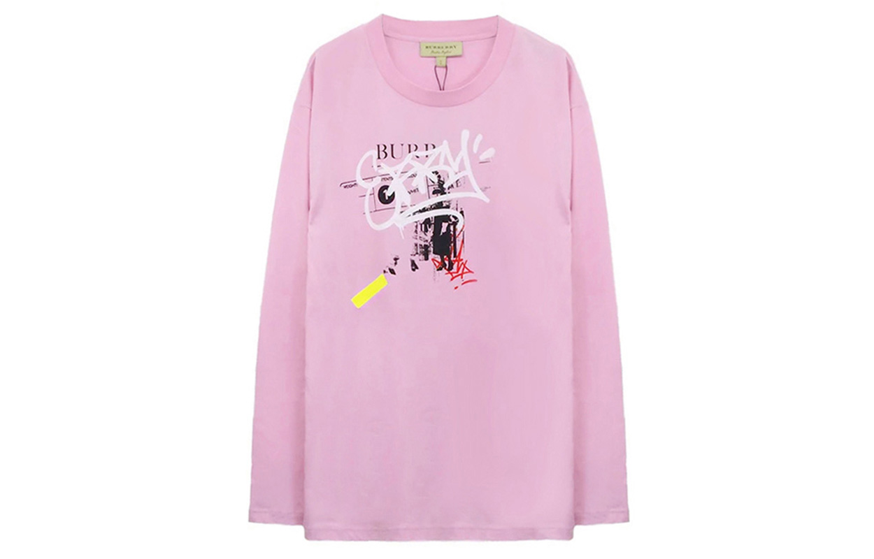 Женское худи Burberry Burberry Logo (розовое)