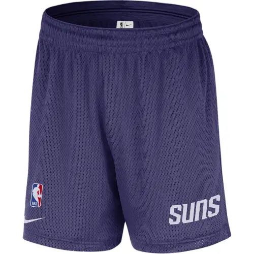 Nike NBA Phoenix Suns Letter Breathable Loose Basketball Pants Men's New Orchid Purple