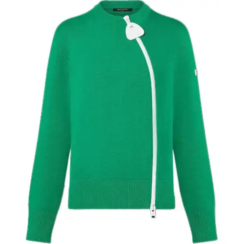 LOUIS VUITTON Cashmere Zipper Sweater