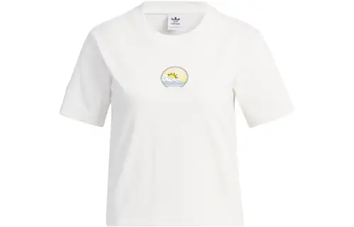 adidas originals Women's Outdoor Tee 'Cloud White'