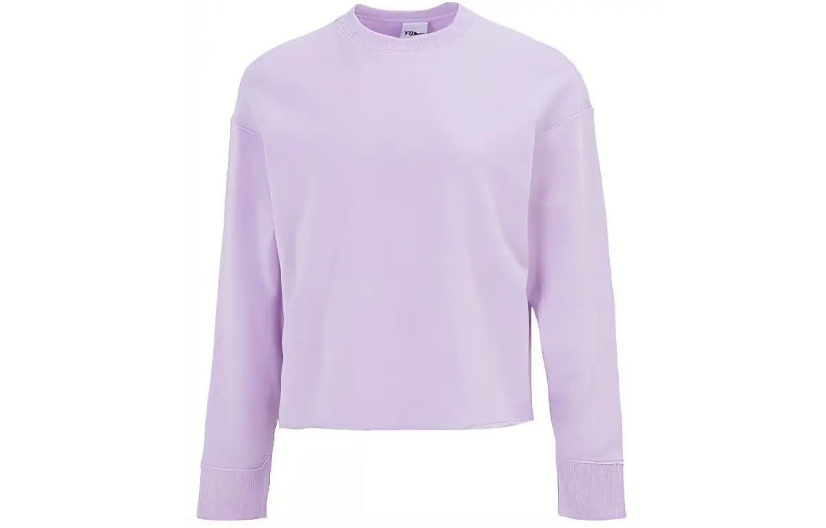 Nike Sweatshirts Women's Purple Crew Neck Moderate Regular