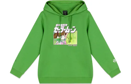 Skechers Sweatshirts Women's Bright Green Hooded Moderate Regular
