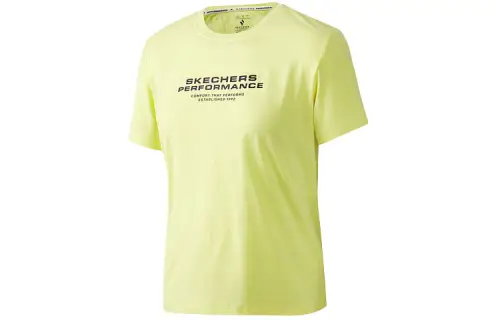 Skechers T Shirt Women's Elf Yellow