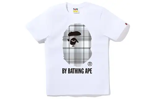 A BATHING APE Bape T Shirts Women's Crew Neck Moderate Straight Fit