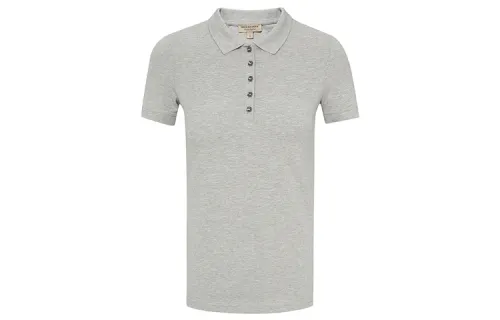 Burberry logo polo top