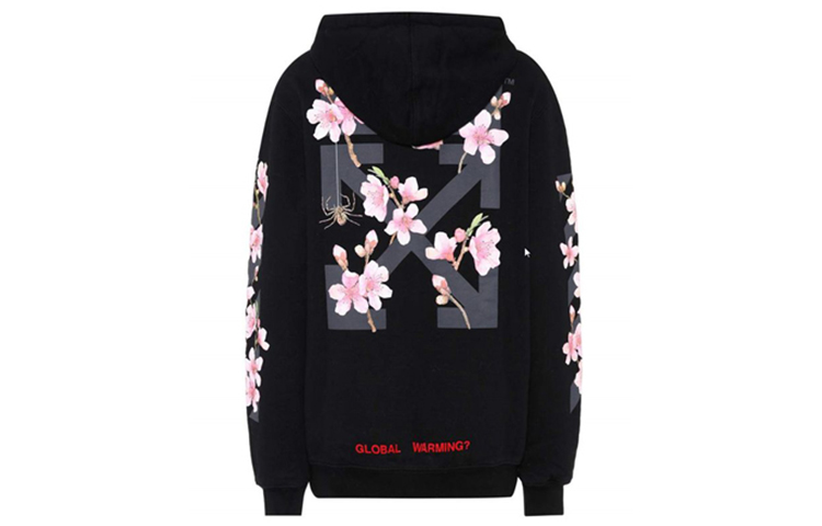 Женская худи OFF-WHITE OWBB008E170030491088 (черный)