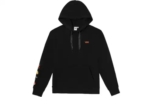 Vans Sweatshirts Women's Black Hooded Moderate Regular