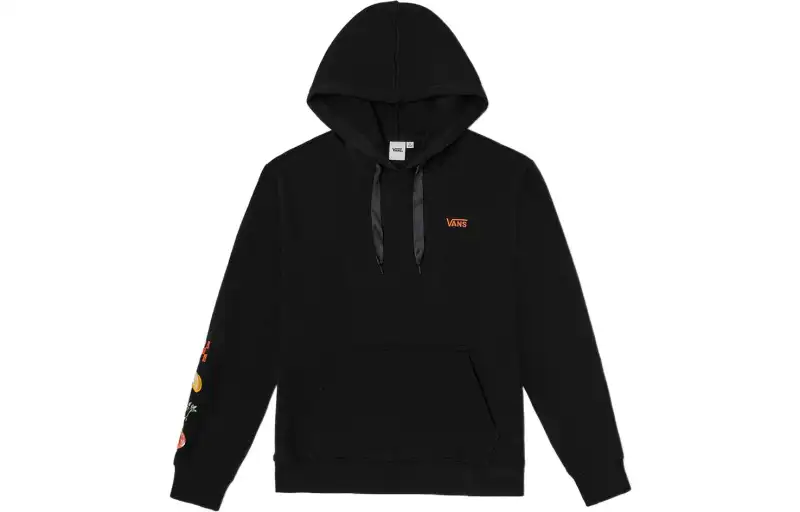 Vans Sweatshirts Women's Black Hooded Moderate Regular