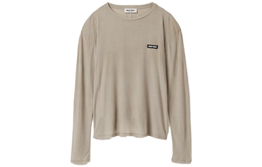 Женская футболка MIU SS23 (серая)