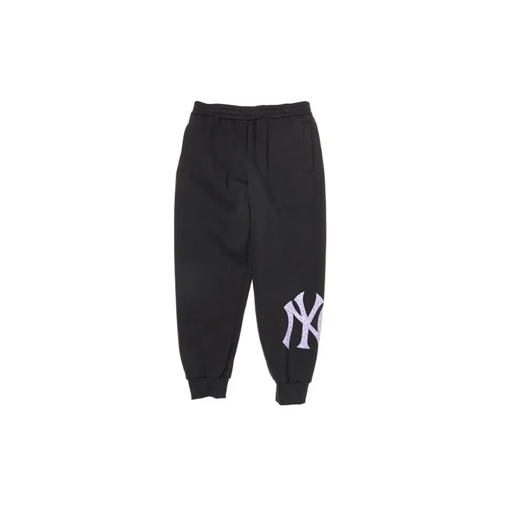 MLB New York Yankees Monogram Big Lu Casual Pants Unisex Black