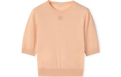 LOEWE FW22 Knitwear Women's Light Peach