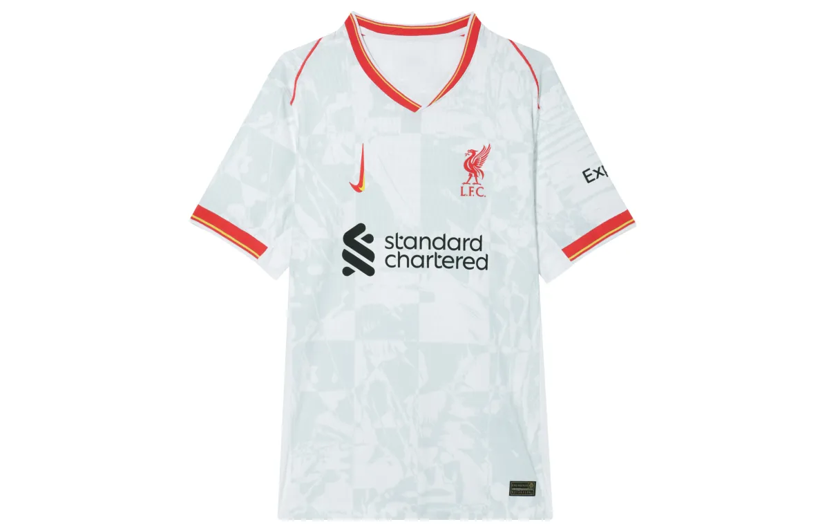 Nike Liverpool Dri FIT ADV Soccer Jersey Men's White/Pure Platinum/Black/Global Red
