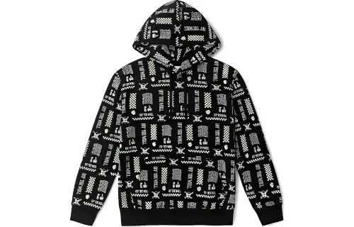 Vans Sweatshirts Women's Black Hooded Moderate Other