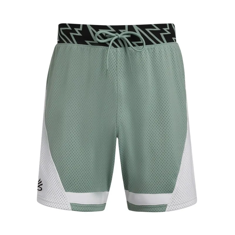 Under Armour Stephen Curry Casual Shorts Men's Lime Green