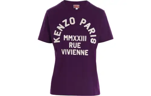 KENZO Rue Vivienne Crewneck T Shirt