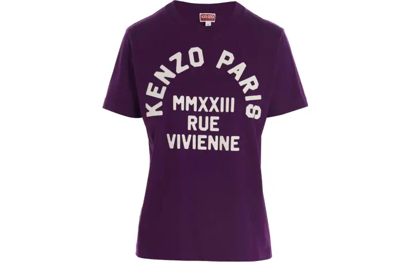 KENZO Rue Vivienne Crewneck T Shirt