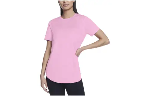 Skechers T Shirt Women's Bright Pink