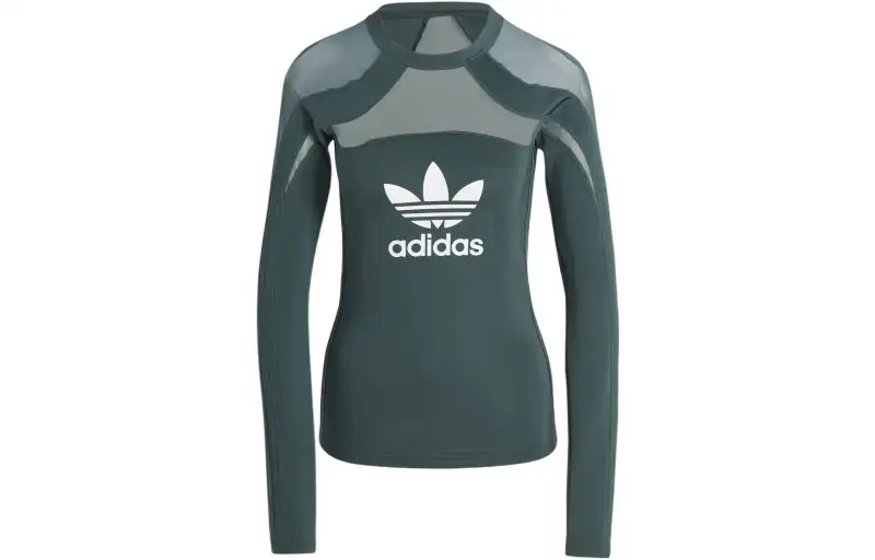 Adidas Originals T Shirt Women's Peacock Green