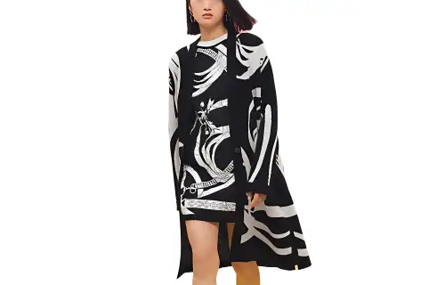 HERMES FW22 Cashmere Sweater Women's Black