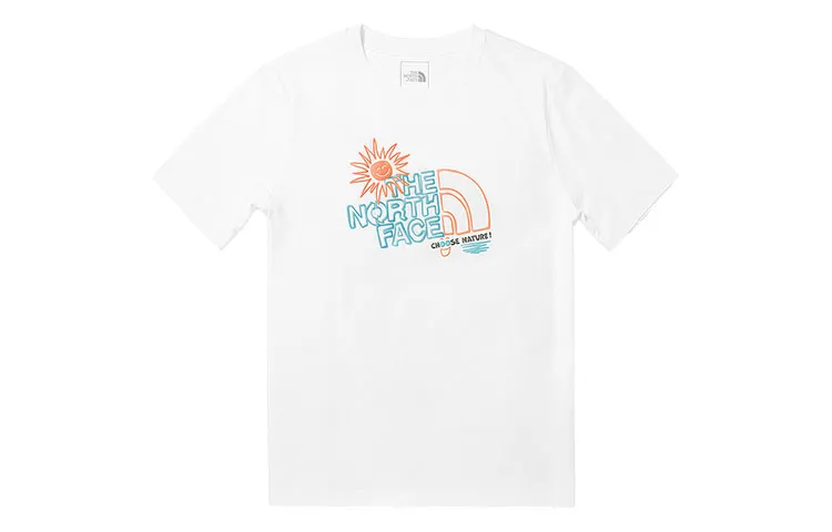 THE NORTH FACE Drop Shoulder Sleeve T Shirt Women's White