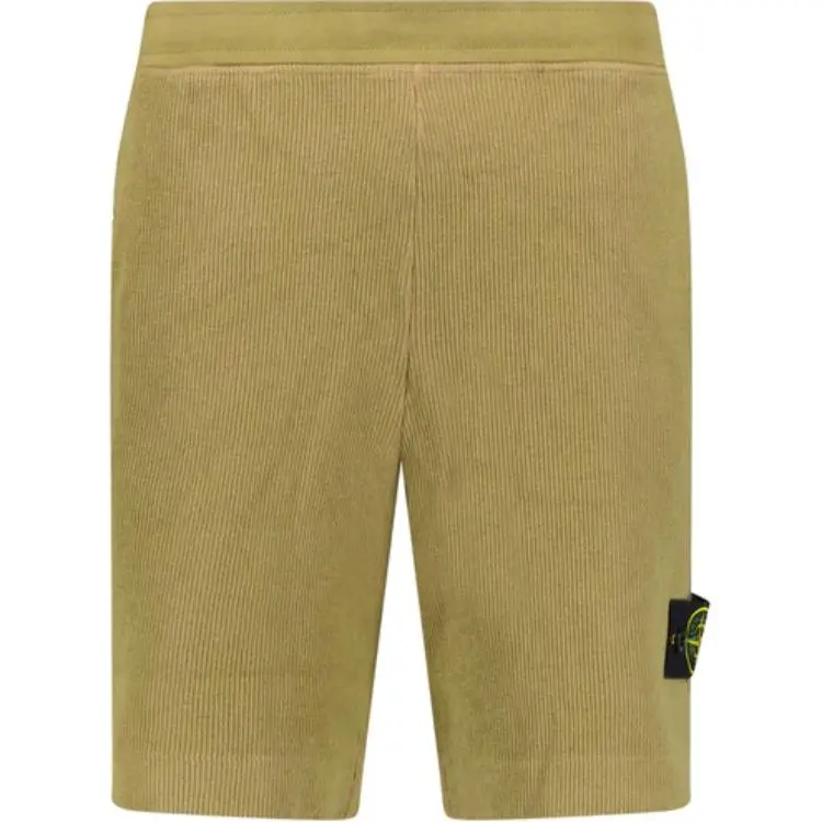 STONE ISLAND Casual Shorts Men's Yellow