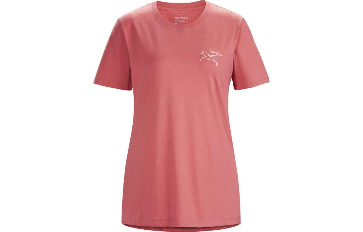 Arcteryx Arc'teryx EMBLEM Bird brand logo printed round neck loose, comfortable and casual short-sleeved T-shirt for women