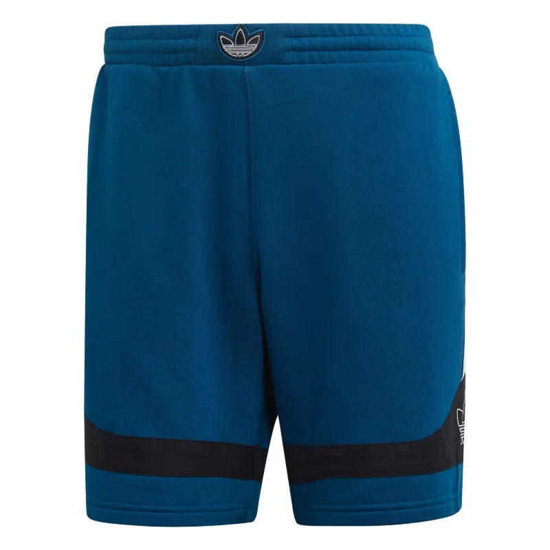 Adidas Originals Trefoil Collection Outfit Casual Shorts Men's Legend Marine Blue/White