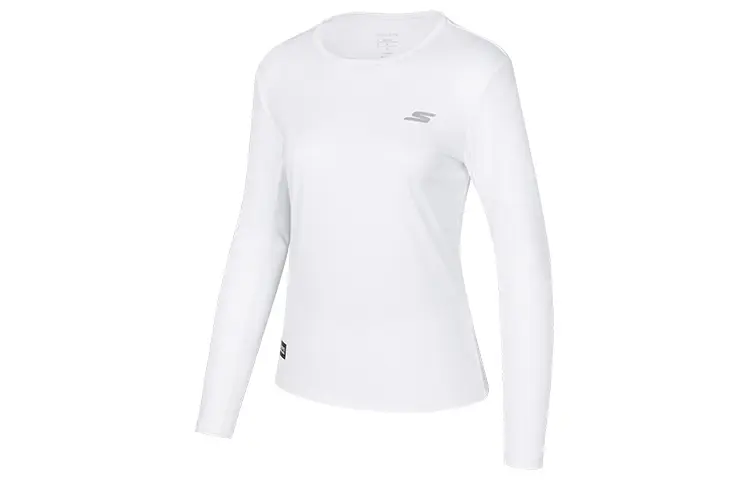 Skechers T Shirt Women's Bright White