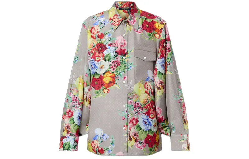 LOUIS VUITTON FW22 Shirt Women's Light Umber