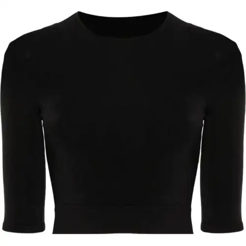 Balenciaga SS24 T Shirt Women's Slim Fit Black