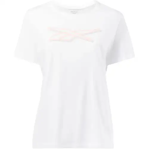 Reebok T Shirts Women's White Boat Neck Moderate Other