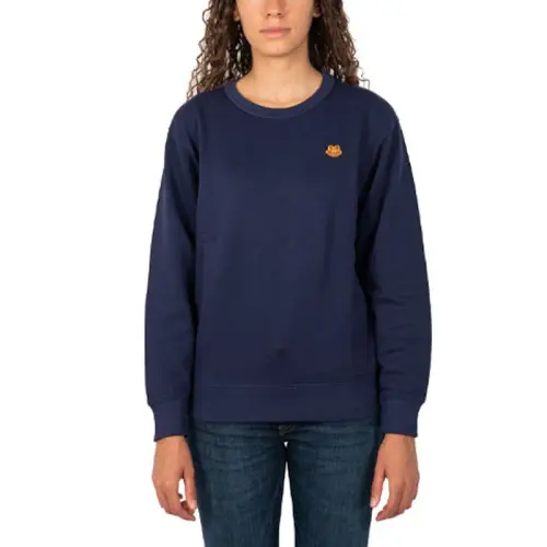 KENZO Sweatshirts Women's Blue Crew Neck Moderate Regular