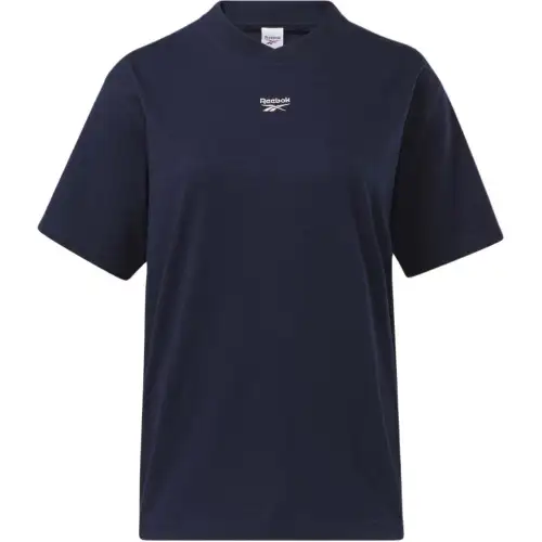 Reebok T Shirts Women's Navy V Neck Moderate