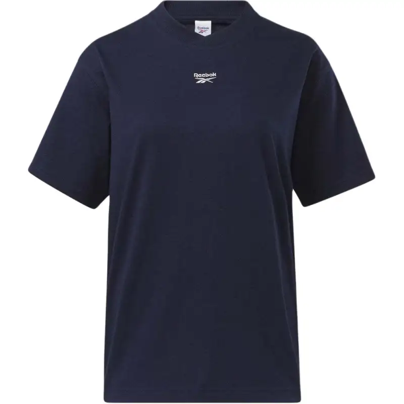 Reebok T Shirts Women's Navy V Neck Moderate
