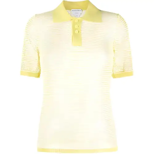 Bottega Veneta Polo Shirt Women's Yellow