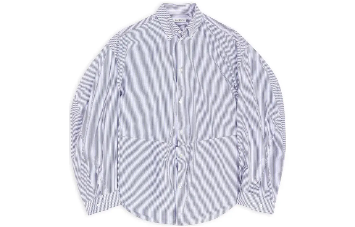 【Previous Season】twisted-sleeve oversized shirt