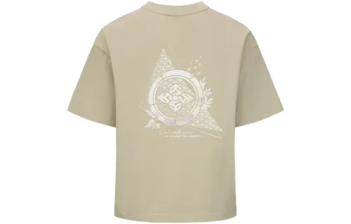 EVISU T Shirts Women's Crew Neck Moderate Straight Fit