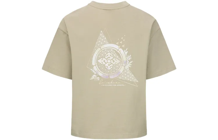 EVISU T Shirts Women's Crew Neck Moderate Straight Fit