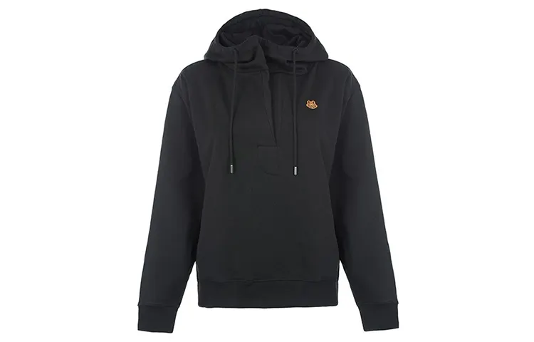 【Previous Season】Tiger crest rib-trimmed hoodie