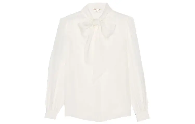 SAINT LAURENT Shirt Women's Milk White