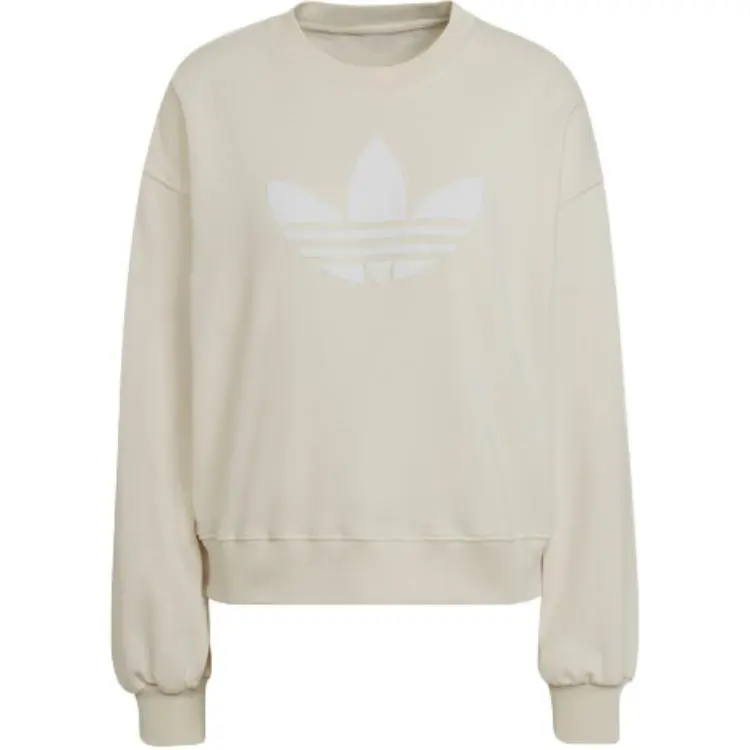 Adidas Originals CREW SWEATSHIRT Women's Yellow White