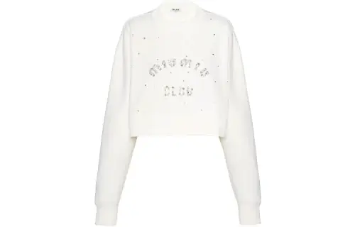 MIU MIU Sweatshirt Women's White