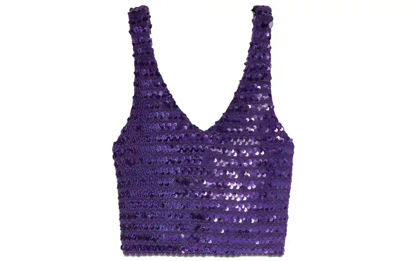 GUCCI Camisoles Women's Purple Moderate Straight Fit