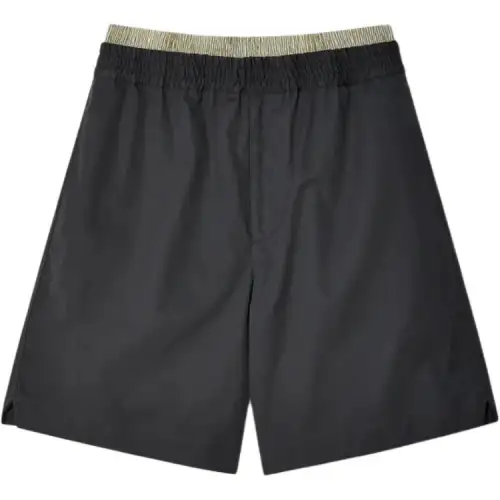 Bottega Veneta Layered Elastic Waistband Shorts